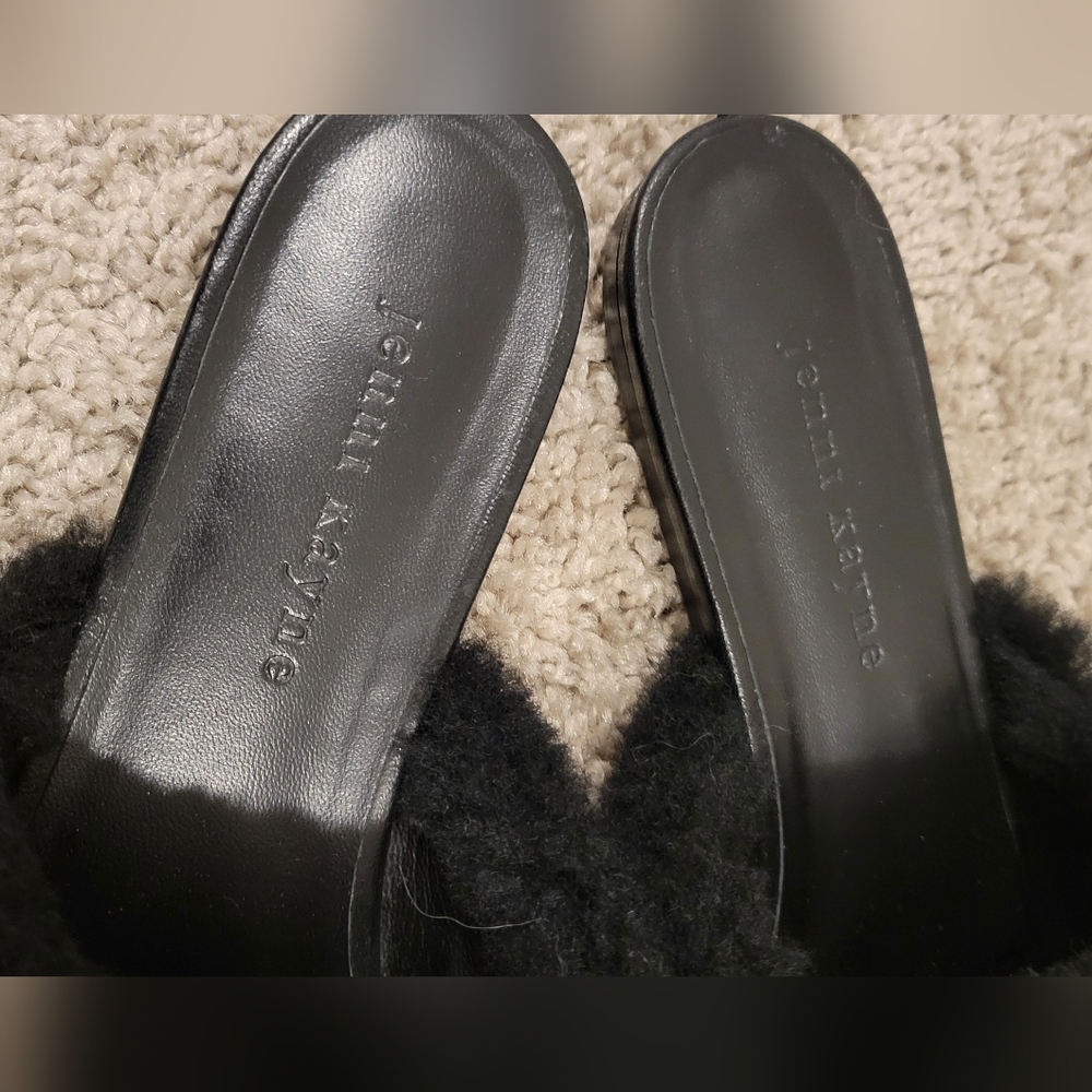 Jenni Kayne Shearling Mule Size 38/8 - Picture 2 of 8